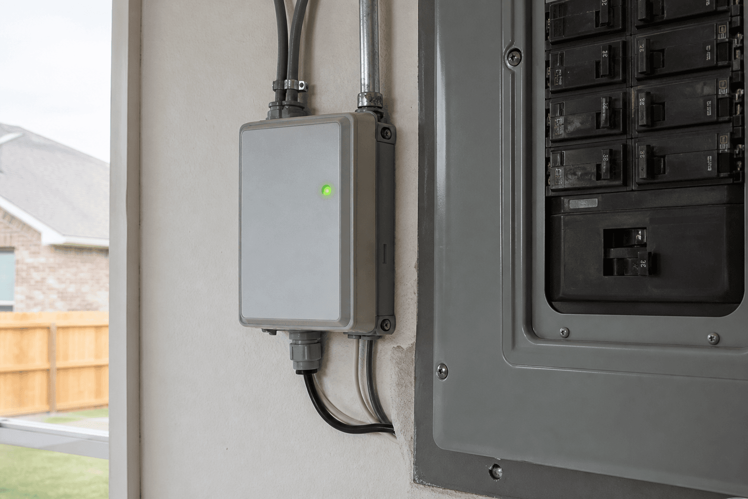 Surge protection installation